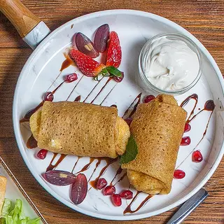 Блинчики с творогом (2 шт.)
