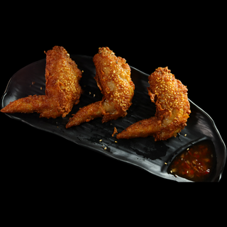 Alita De Pollo Marinedas (3 Pzs.)