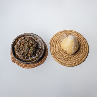 Afang soup + Protein + Swallow