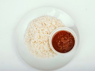 White Rice & Stew