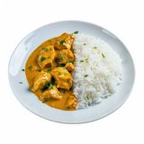 Pollo Korma Con Arroz
