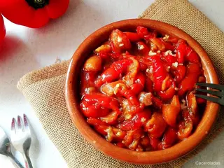 Ensalada De Pimientos Asados 