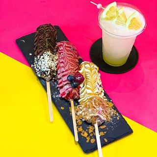 Corn Trio Chocolat + Jus de citron