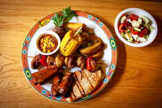 25. Pueblo Traditional Mole Mixto