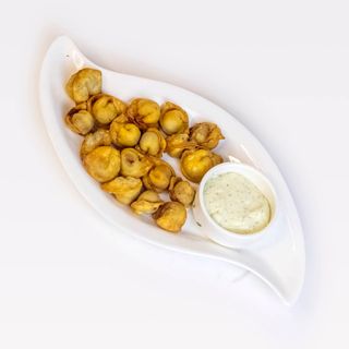 Жаренные пельмени