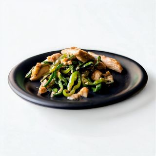 Chicken In Green Pepper