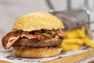 Hamburguesa Angus Smash Chesee