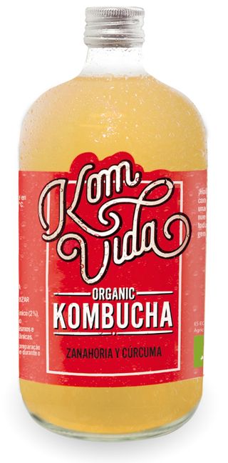KOMBUCHA ZANAHORIA Y CURCUMA