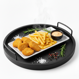 Fingers cu cartofi pai proaspeti si sos la alegere