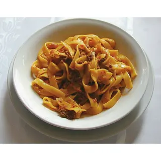 Tagliatelle Sugo Rigo