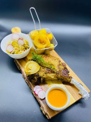 Cotlet cu os Tomahawk