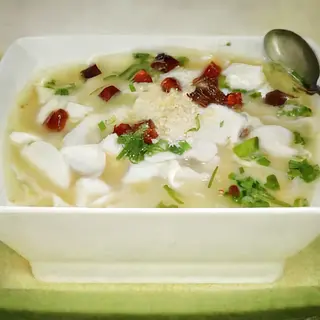 Boiled Fish With Pickle Chilli Hot And Sour Sauce