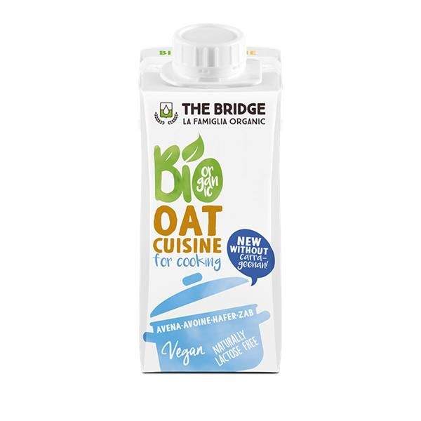 Creme De Cozinha De Aveia Bio The Bridge 200 Ml