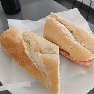 Baguete bacon pequena