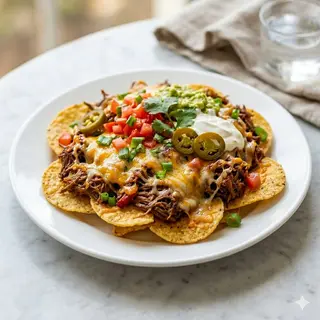 Mini Nachos Ropa Vieja