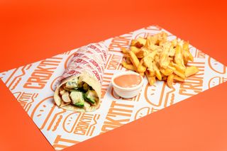 Wrap cu pui și sweet chilli