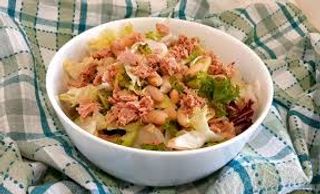 Insalata mista con tonno