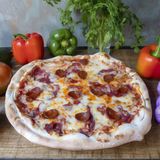 Pizza Pastrami Con Chorizo
