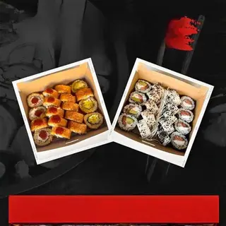 Combo Philadelphia + Hot Philadelphia + 4 Sashimi