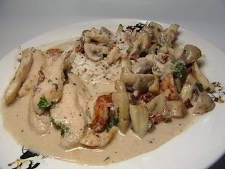Émincé De Poulet Champignons