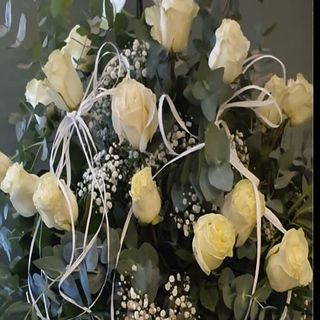 Docena Rosas Blancas