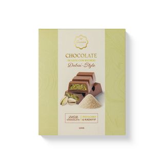 Chocolate de Leite com recheio Dubai Style