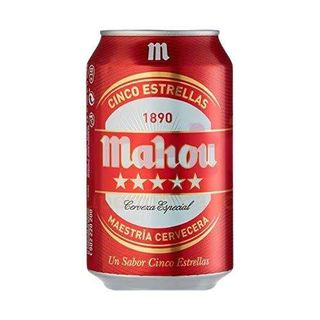 Cerveza Mahou 5 Estrellas (33 cl.)
