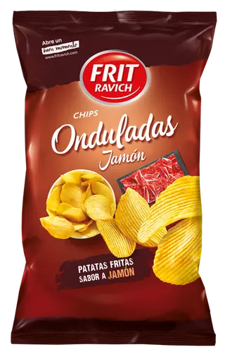 frit ravich onduladas jamón