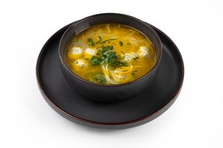 Куриный суп с фрикадельками