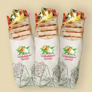 3 Shawarmas au choix