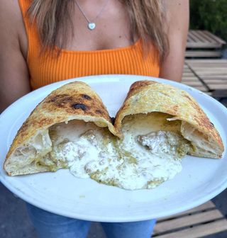 Grotta ripieno al pistacchio