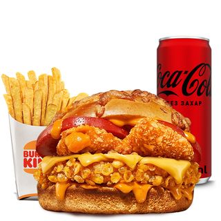 Nacho Lover Чикън меню