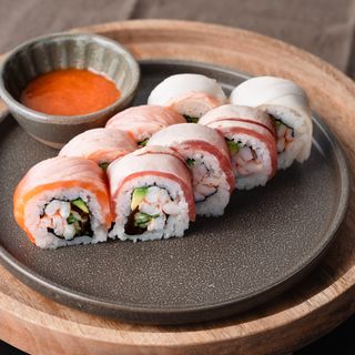 Gold California krewetka parzona