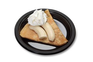 Crepe con Fruta Natural - Plátano