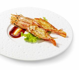 782. Gamberoni alla piastra - 4 pezzi