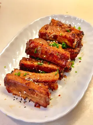 8.Costillas con sal pimienta