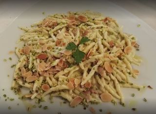 Trofie al pistacchio