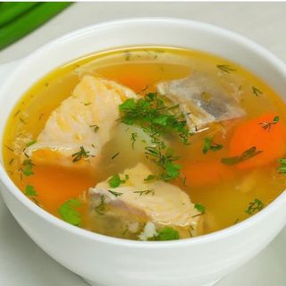 Шорпо с форелью