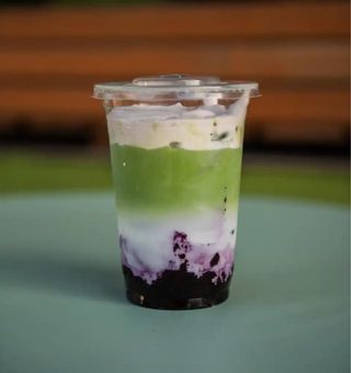 matcha jagodowa