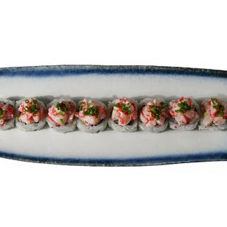 Макі зі спайсі тунцем та гребінцем (225/20/5/50 г)