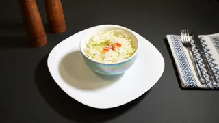 Salata de varza alba natur