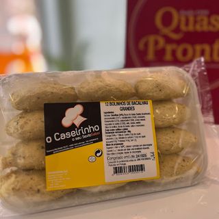 Bolinho de Bacalhau (12 Uni)