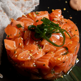 Tartar de salmón