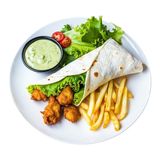 Oriental Fried Veggie Wrap