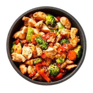 38-Verduras Con Pollo