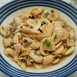 Pollo con champiñón