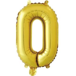 Balon cu heliu cifra 0