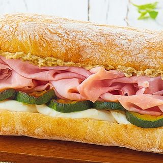 Panino con prosciutto cotto