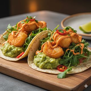 Tacos gambero 2 pezzi