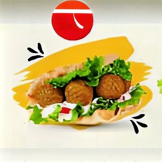 Panino falafel